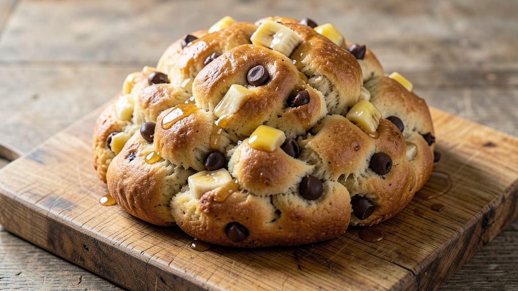 Banana Chocolate Chip Monkey Bread Recipe: Pull-Apart Cinnamon Swirl Magic