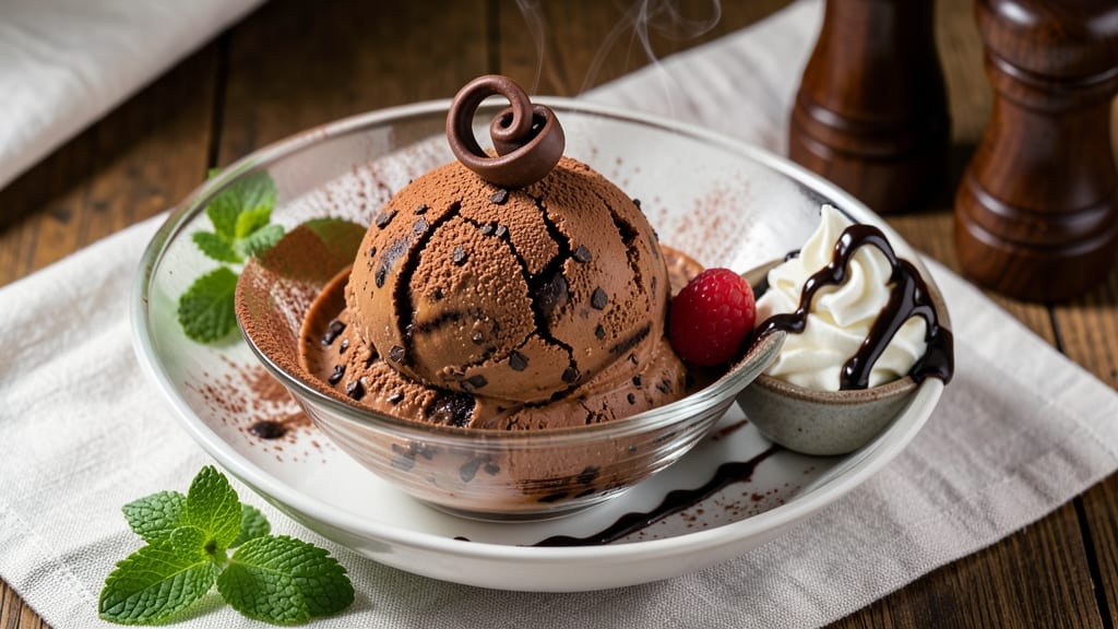Belgian Chocolate Ice Cream Recipe: Deep Cocoa Crunch With Coffee-Infused Swirls