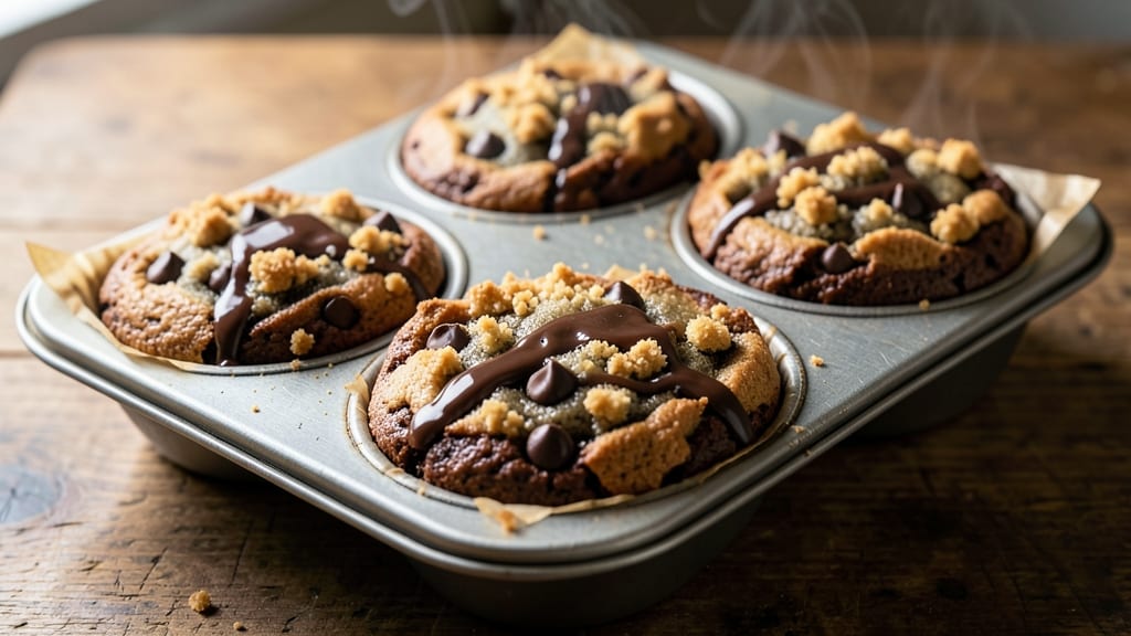 Brownie Chocolate Chip Cookie Muffin Tin Recipe: Fudgy-Chewy Hybrid Bites in 20 Minutes