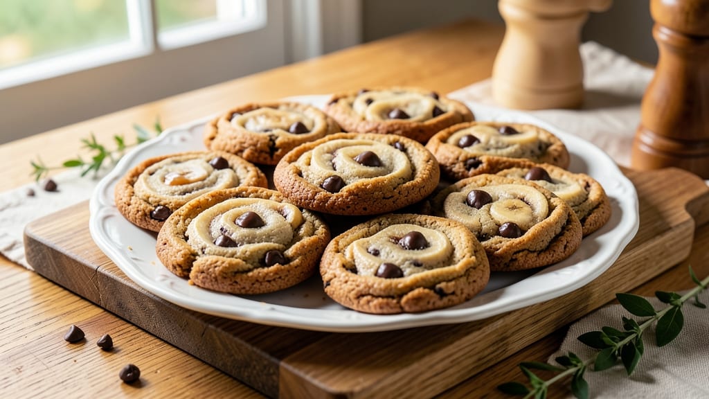 Brown Butter Banana Chocolate Chip Cookies Recipe: Rich Caramelized Depth With Hidden Fruit Swirls