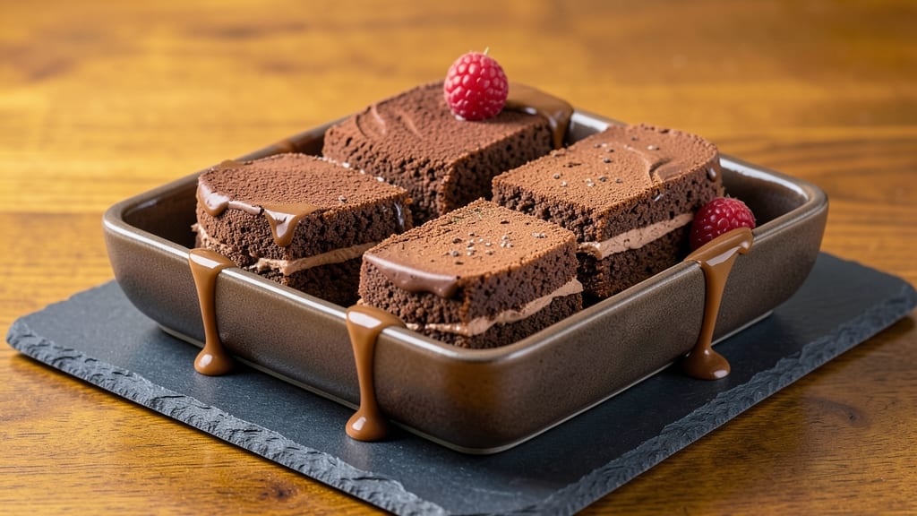 Carmines Chocolate Torte Recipe: Triple-Layered Crunch With Coffee-Infused Ganache Rivers