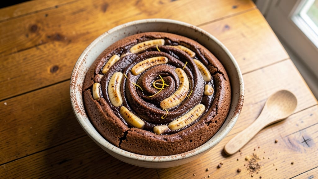 Banana Chocolate Marble Cake Recipe: Swirled Vanilla and Rich Chocolate Magic