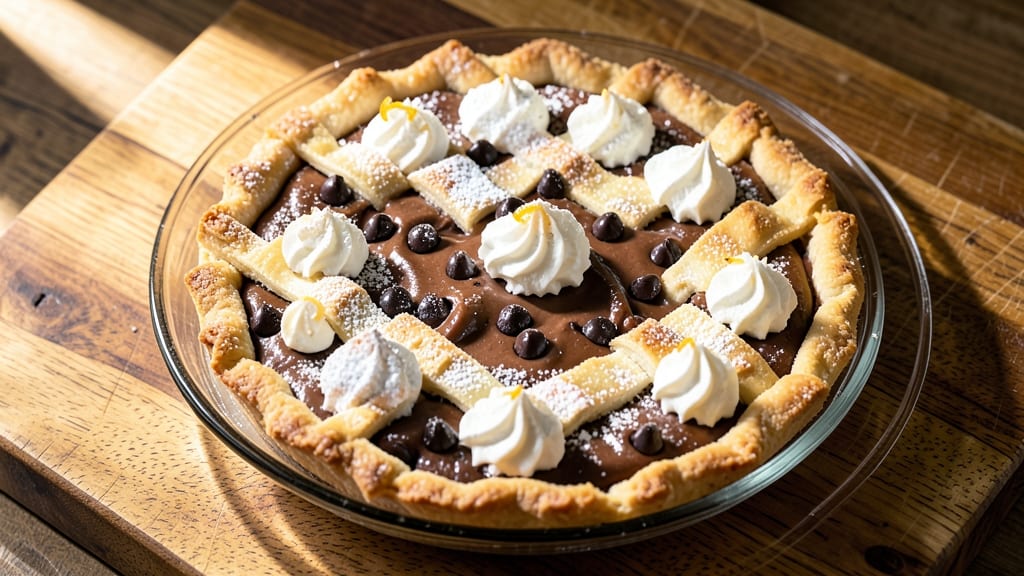Chili's Chocolate Chip Paradise Pie Recipe: Warm Vanilla Streaks and Buttery Crust Layers