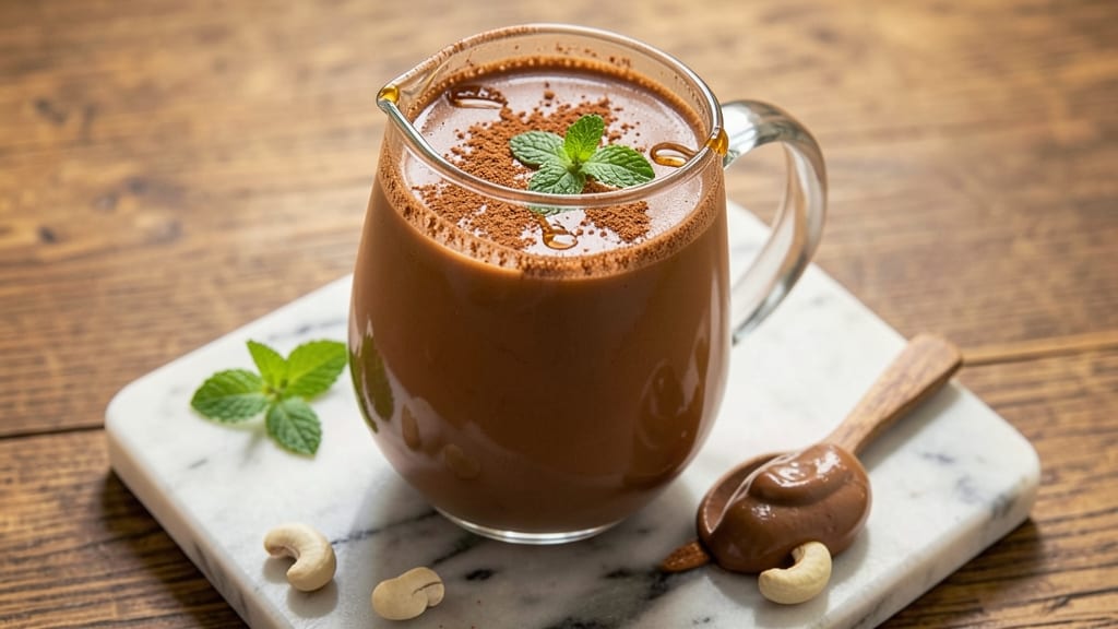 Cashew Chocolate Milk Recipe: Blended Creaminess With Nutty Depth