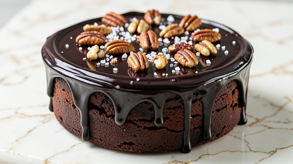 Cheryl Day's Chocolate Cake Recipe: Velvety Ganache Rivers Over Crunchy Cocoa Crust