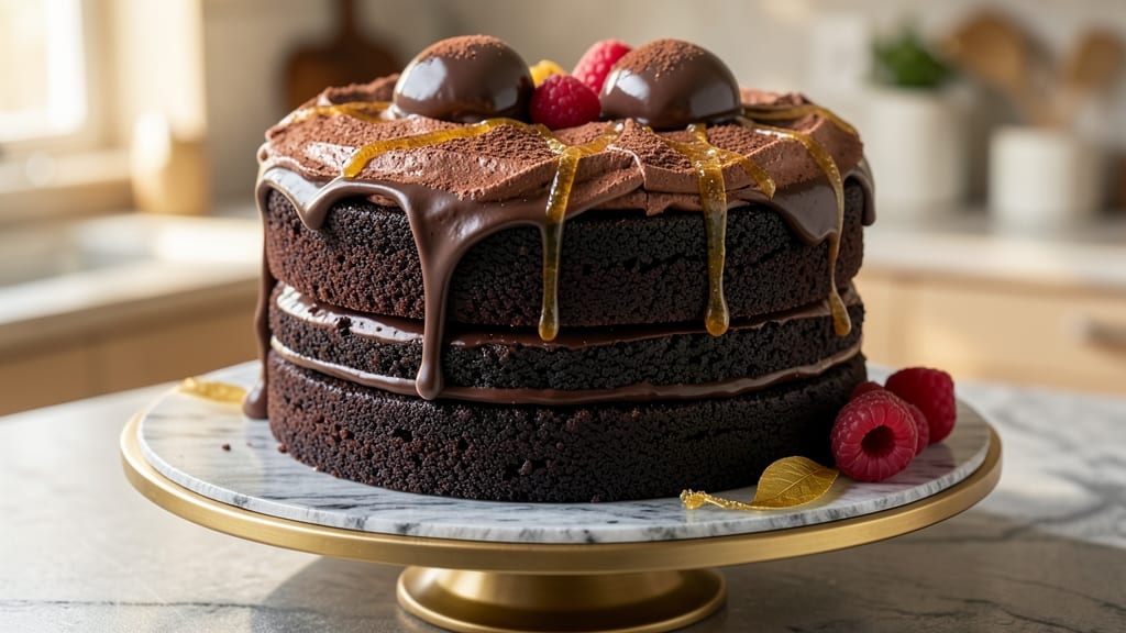 Best Dark Chocolate Cake Recipe Ever: Fudgy Cracks and Coffee-Infused Depth