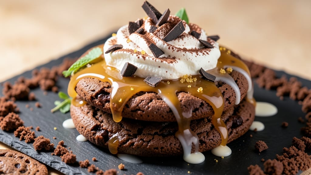 Baker's Death by Chocolate Cookie Recipe: Fudgy Cracks and Coffee-Infused Melty Chunks