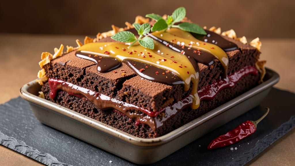 Chilli Chocolate Cake Recipe: Spiced Coffee Crunch With Molten Centers
