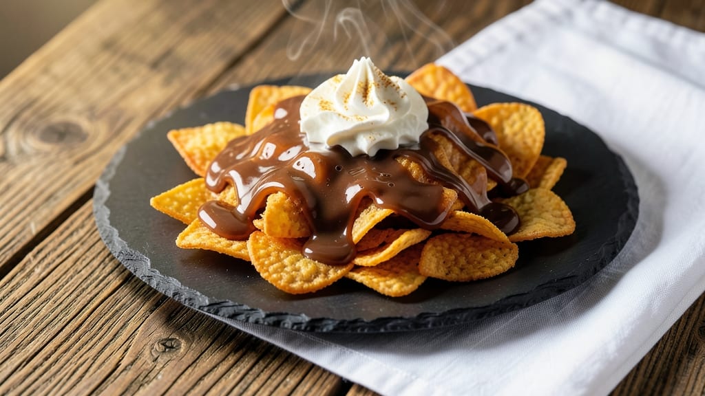 Caramel Chocolate Fritos Recipe: Crunchy Clusters With Silky Ganache Rivers