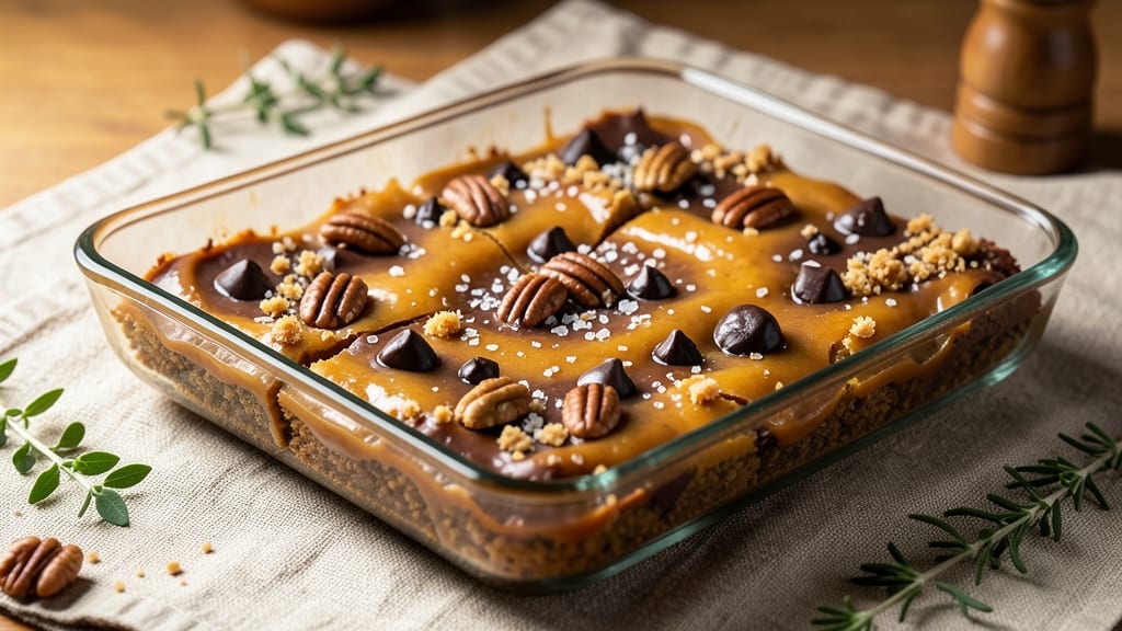 Pioneer Woman's Caramel Chocolate Crunch Bars Recipe: Coffee-Infused Layers With Buttery Pecan Topping