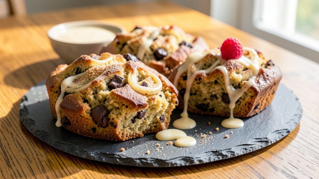 Banana Chocolate Scones Recipe: Warm Spice and Melty Chunks in Every Bite