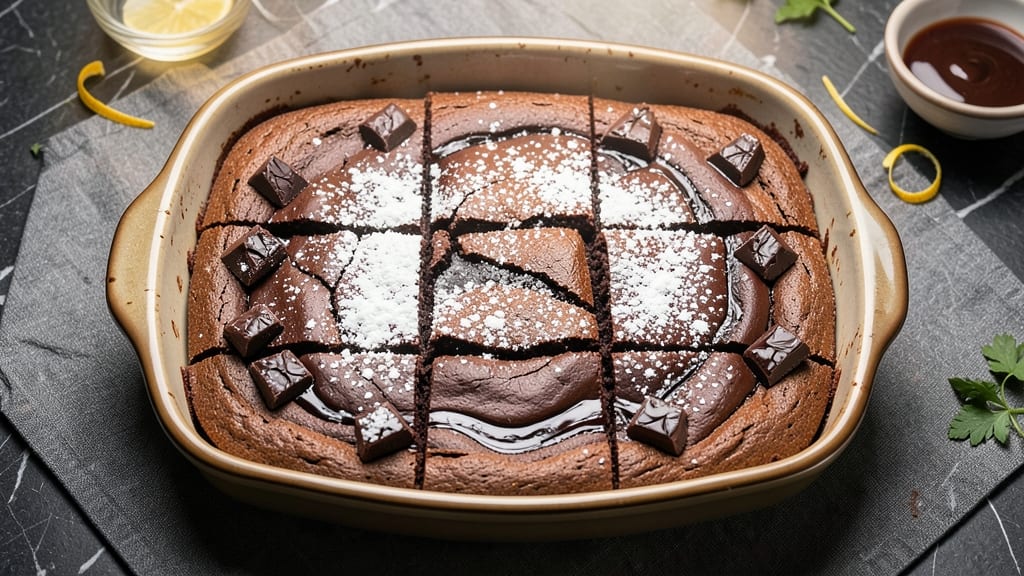 Brownie Recipe Using Dark Chocolate Bar: Fudgy Cracks and Coffee-Infused Depth