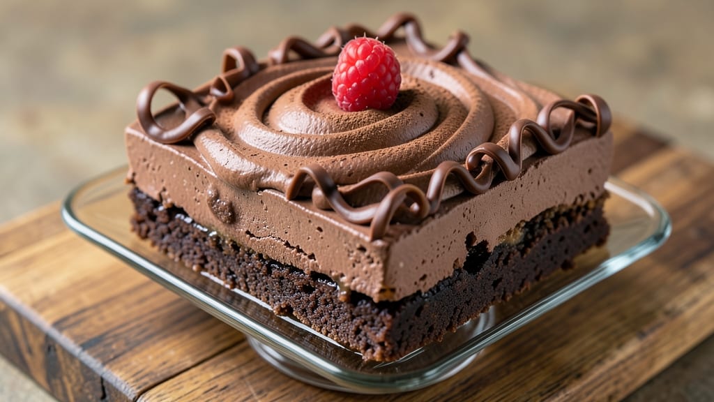 Brownie Bottom Chocolate Mousse Cake Recipe: Decadent Layers With Crispy Base