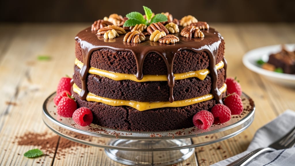 Best German Chocolate Cake Recipe Ever from Scratch: From-Scratch Layers With Pecan-Packed Crunch