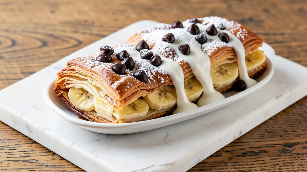 Banana Chocolate Puff Pastry Recipe: Flaky Layers With Melty Chocolate Swirls