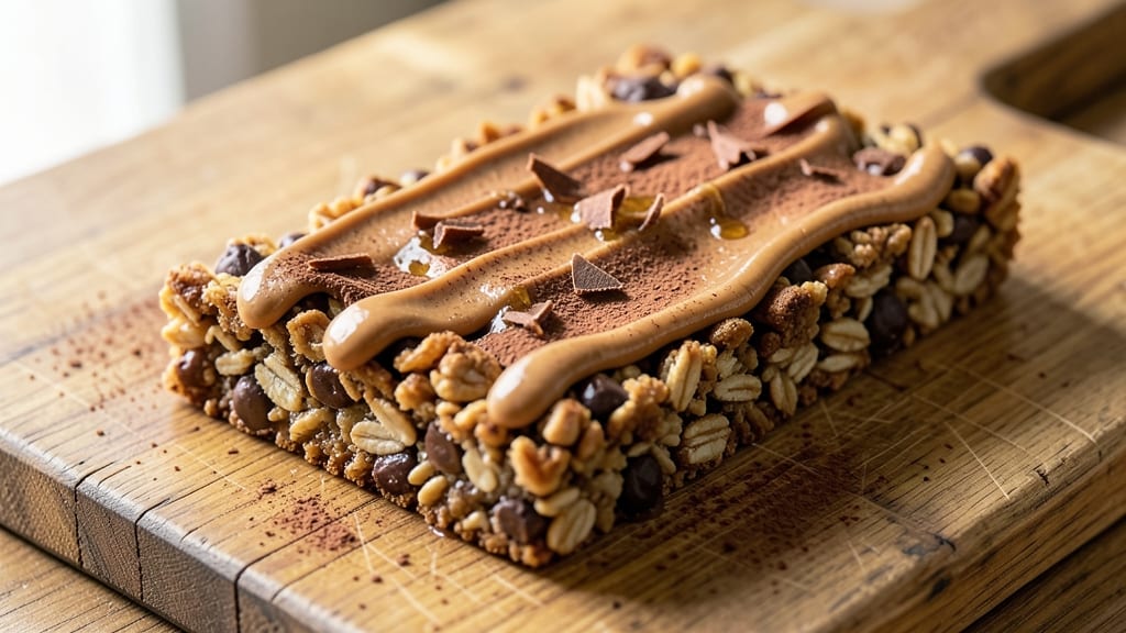 Chewy Chocolate Granola Bars Recipe: Triple-Layered Crunch With Nutty Clusters