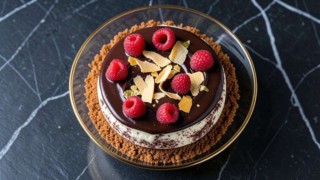 Cheesecake Factory Dark Chocolate Raspberry Truffle Cheesecake Recipe: Velvety Ganache Rivers and Tart Berry Bursts