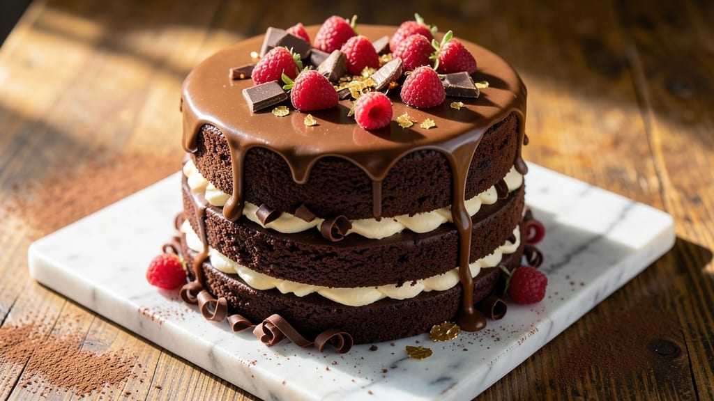 Big Chocolate Birthday Cake Recipe: Moist Layers and Crispy Frosting Magic