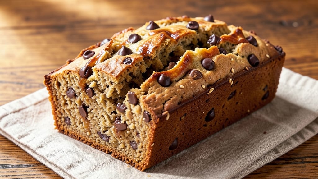 Banana Bread Recipe With Whole Wheat Flour and Chocolate Chips: Nutty, Moist Crunch in Every Slice