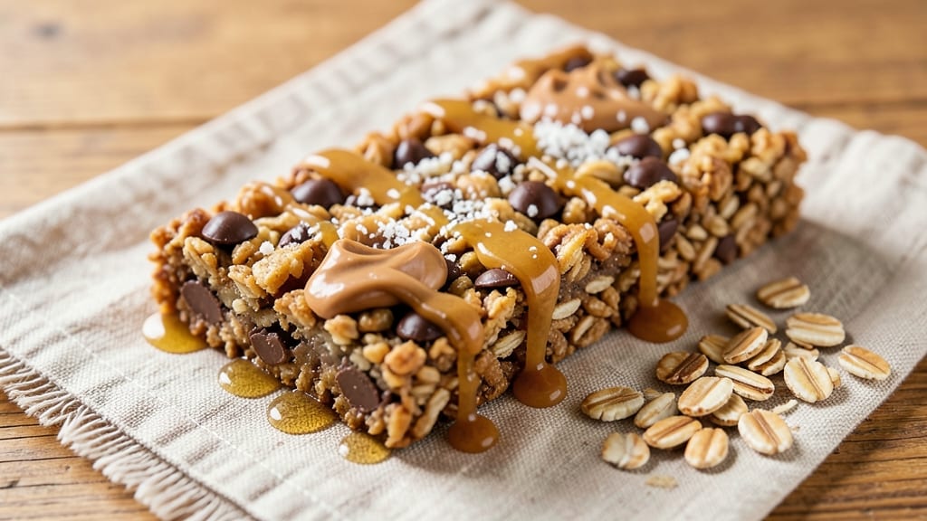 Chewy Chocolate Chip Granola Bar Recipe Healthy: No-Bake Protein-Packed Energy Bites