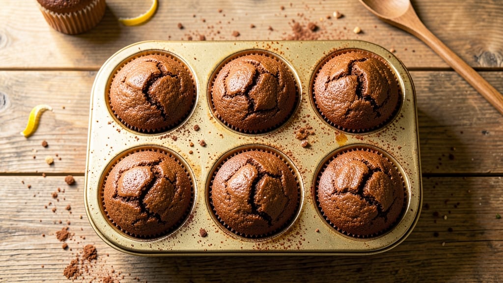 Bakery-Style Chocolate Muffins Recipe: Coffee-Infused Depth and Triple-Layered Crunch