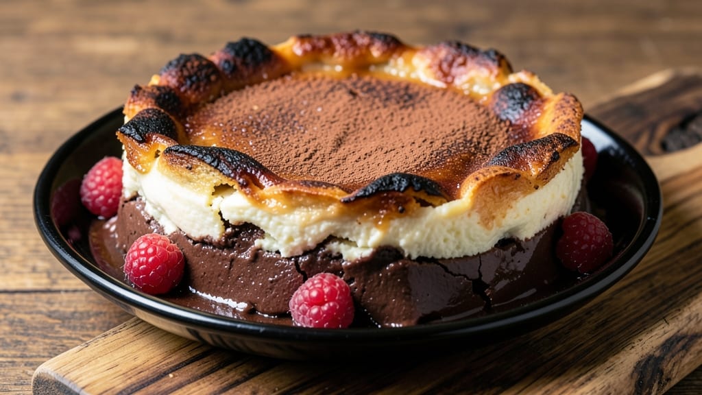 Best Chocolate Burnt Cheesecake Recipe: Crispy Top, Molten Center Magic