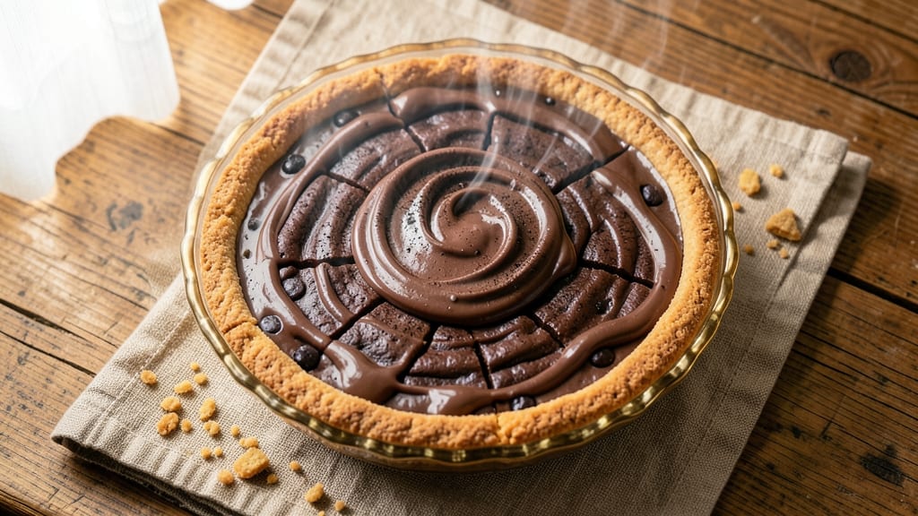 Best Chocolate Pie Recipe Seriously: Triple-Layered Crunch With Coffee-Infused Fudge Core