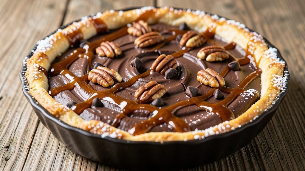 Bill's Barbecue Chocolate Pie Recipe: Smoky-Sweet Swirls With Crispy Crust