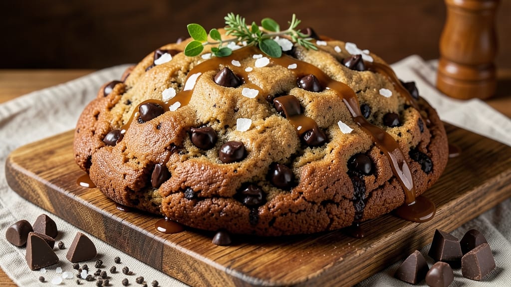 Big Giant Chocolate Chip Cookie Recipe: Double-Baked for Maximum Crunch and Chewy Centers