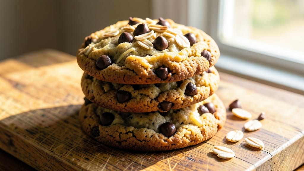 Banana Oats and Chocolate Chip Cookie Recipe: Warm Spice and Melty Chunks in One Bite