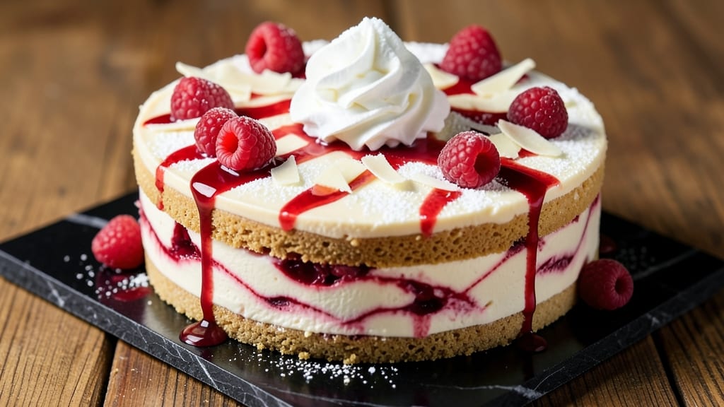 Cheesecake Factory White Chocolate Raspberry Copycat Recipe: Triple-Layered Bliss With Crunchy Top
