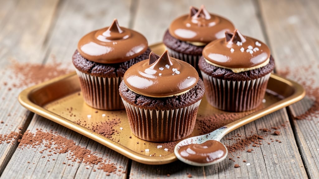 Bakery-Style Chocolate Cupcakes Recipe: Velvety Ganache Drips and Crispy Frosting
