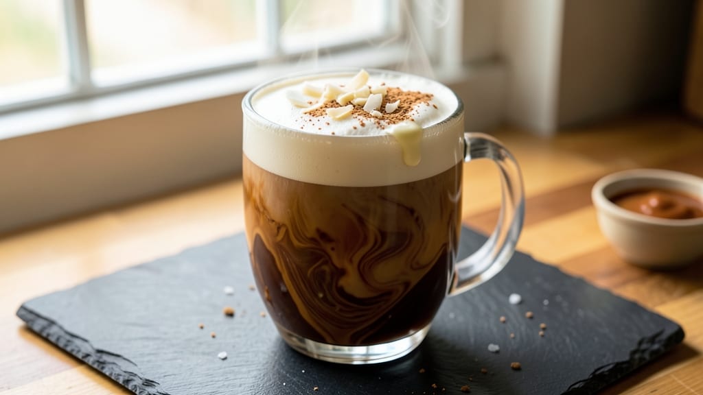 Caribou White Chocolate Mocha Recipe: Spiced Coffee Crunch With Triple-Layered Magic