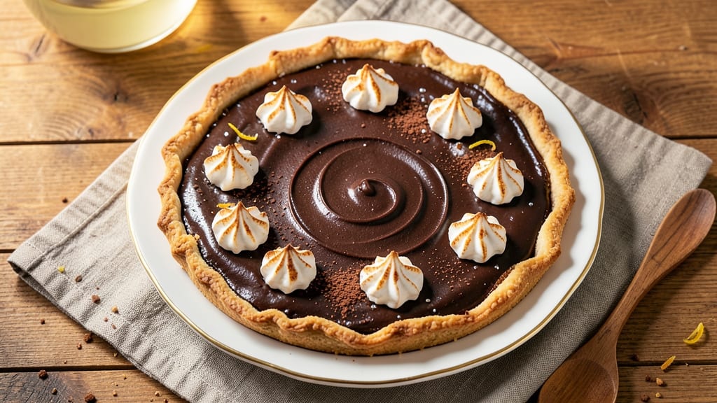 Bakers Square Chocolate Silk Pie Recipe: Coffee-Infused Velvety Slices With Crisp Top