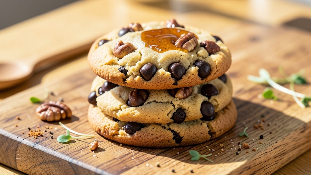 Best Chocolate Chip Walnut Cookie Recipe Ever: Triple-Layered Crunch With Warm Caramel Rivers