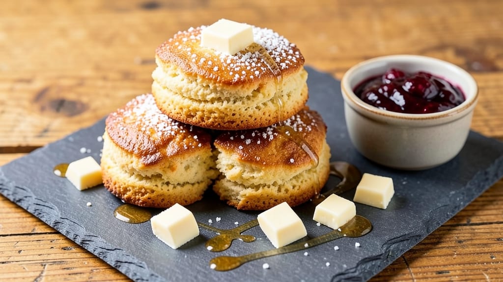 Blackberry White Chocolate Scones Recipe: Jammy Bursts and Melty Pockets