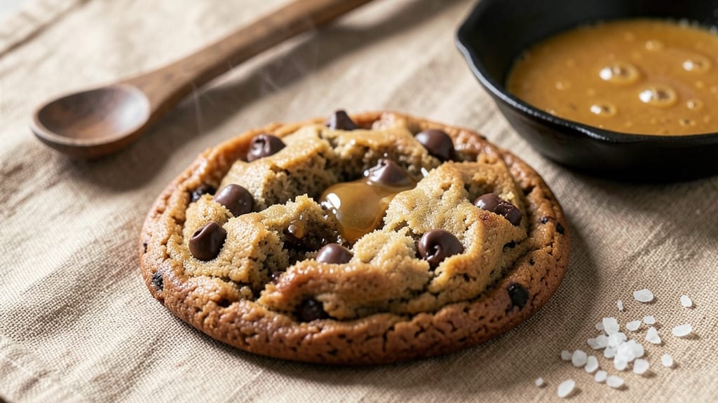 Brown Butter Sourdough Chocolate Chip Cookie Recipe: Nutty Depth and Crispy-Edged Chewiness