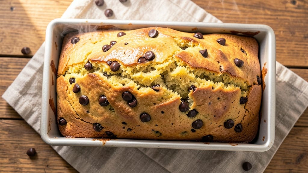 Banana Bread Loaf Recipe With Chocolate Chips: Moist Crumb and Melty Chunks in One Bake