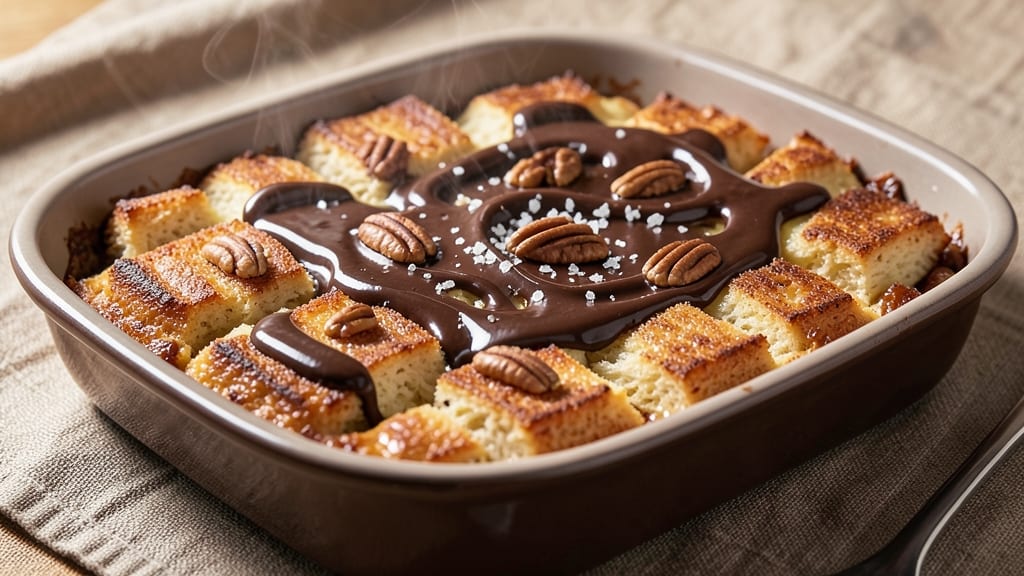 Carmines Chocolate Bread Pudding Recipe: Deep Espresso Swirls and Buttery Crust Magic