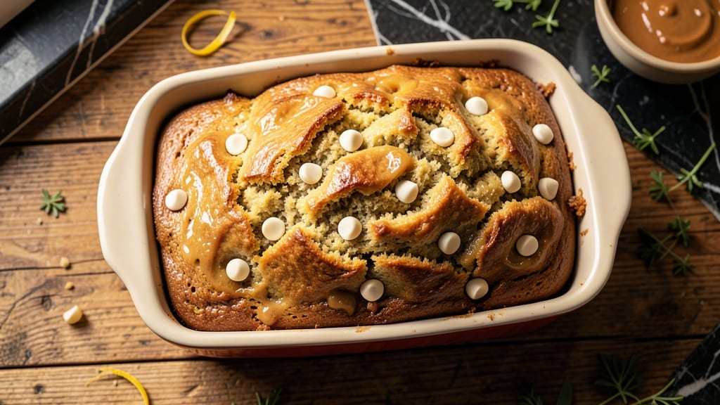 Banana Bread Recipe With White Chocolate Chips: Moist Crumb and Melty Chunks in Every Slice