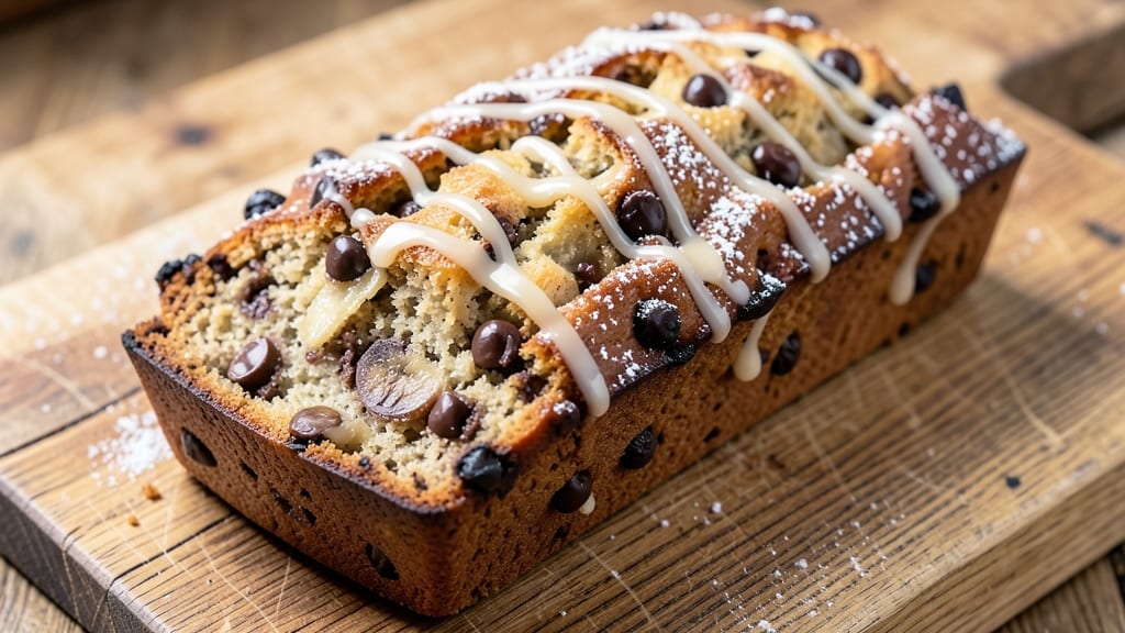 Banana Chocolate Chip Loaf Cake Recipe: Moist Layers With Warm Spice Swirls