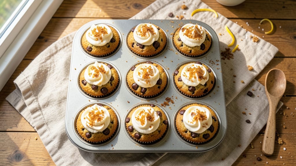 Bakery Chocolate Chip Muffins Recipe: Coffee-Infused Moisture and Buttery Swirls