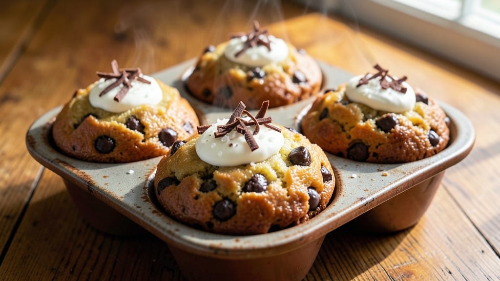 Banana Chocolate Chip Muffin Recipe with Greek Yogurt: Fluffy Rises and Melty Chunks Every Time