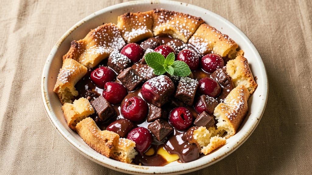 Cherry Chocolate Cobbler Recipe: Juicy Cherries and Crispy Top in One Bake