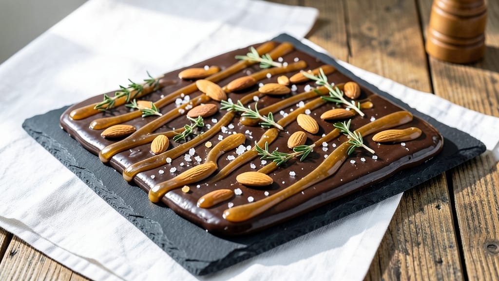Caramel Chocolate Almond Bark Recipe: Crunchy Sweetness With Nutty Bite