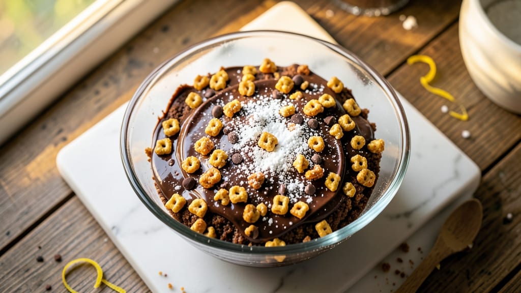Chex Powdered Sugar Chocolate Recipe: Crunchy Clusters With Vanilla Buttercream Swirls