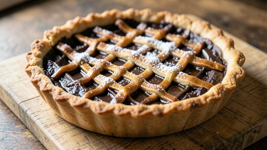 Bishop's Cafeteria Chocolate Pie Recipe: Vintage Fudge Swirls With Crispy Coffee Crust