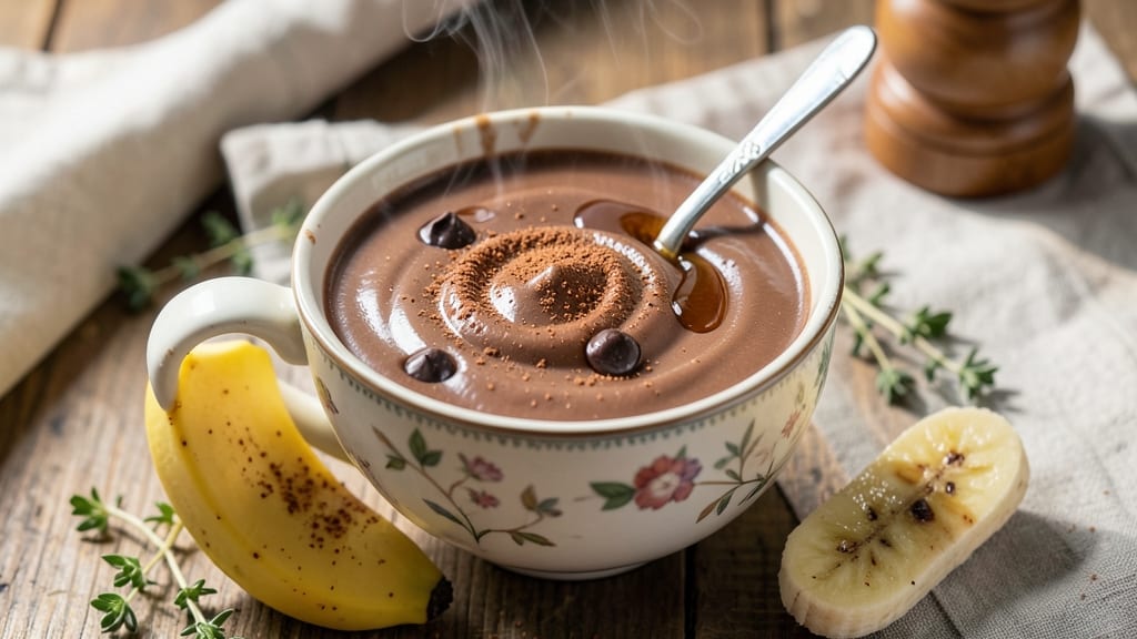 Banana Hot Chocolate Recipe: Silky Smooth Boozy Twist for Cozy Nights