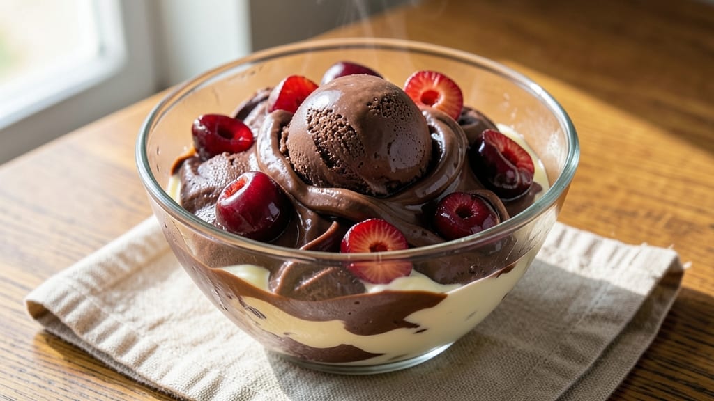 Cherry Chocolate Ice Cream Cuisinart Recipe: Rich Swirls Without the Machine Hassle