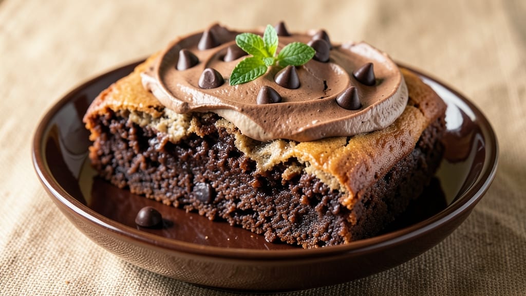 Brownie Frosting Recipe With Chocolate Chips: Fudgy Base and Melty Chip Swirls